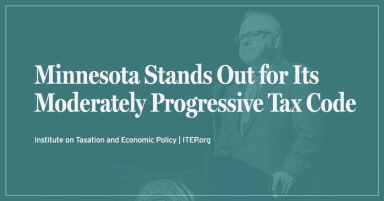 Minnesota Stands Out for Its Moderately Progressive Tax Code